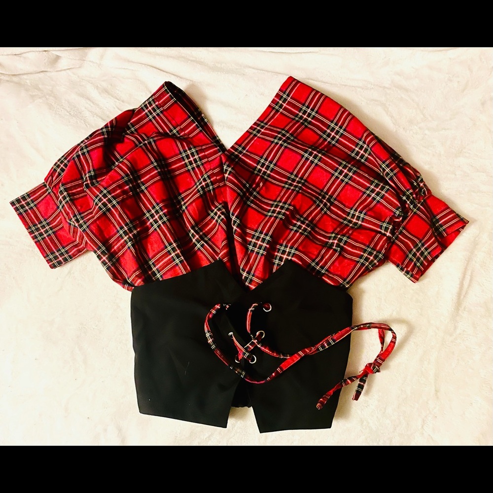 Boohoo Corset Top